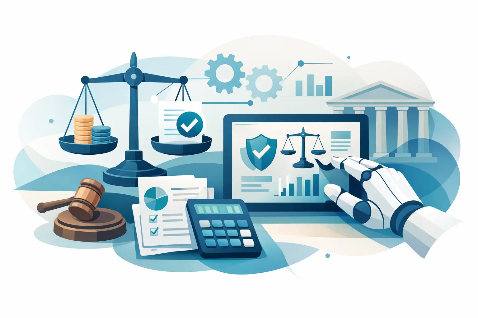 Cálculos jurídicos automáticos confiáveis