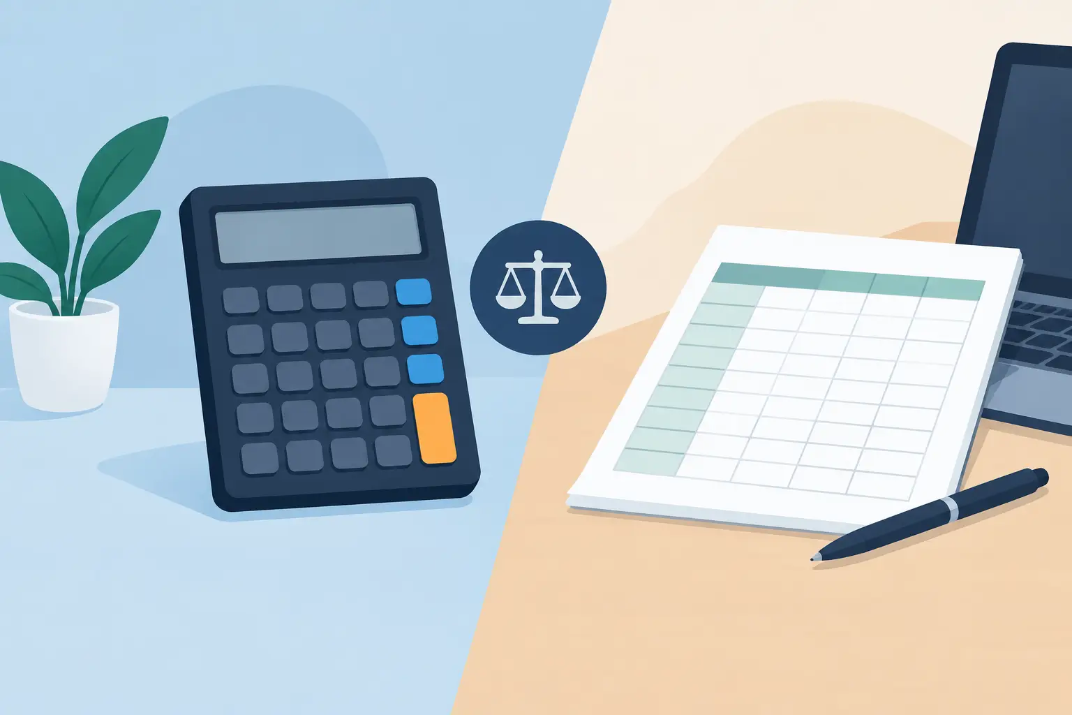 Calculadora judicial versus planilha manual