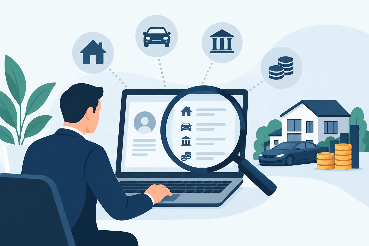 Investigação Patrimonial Online para Execução