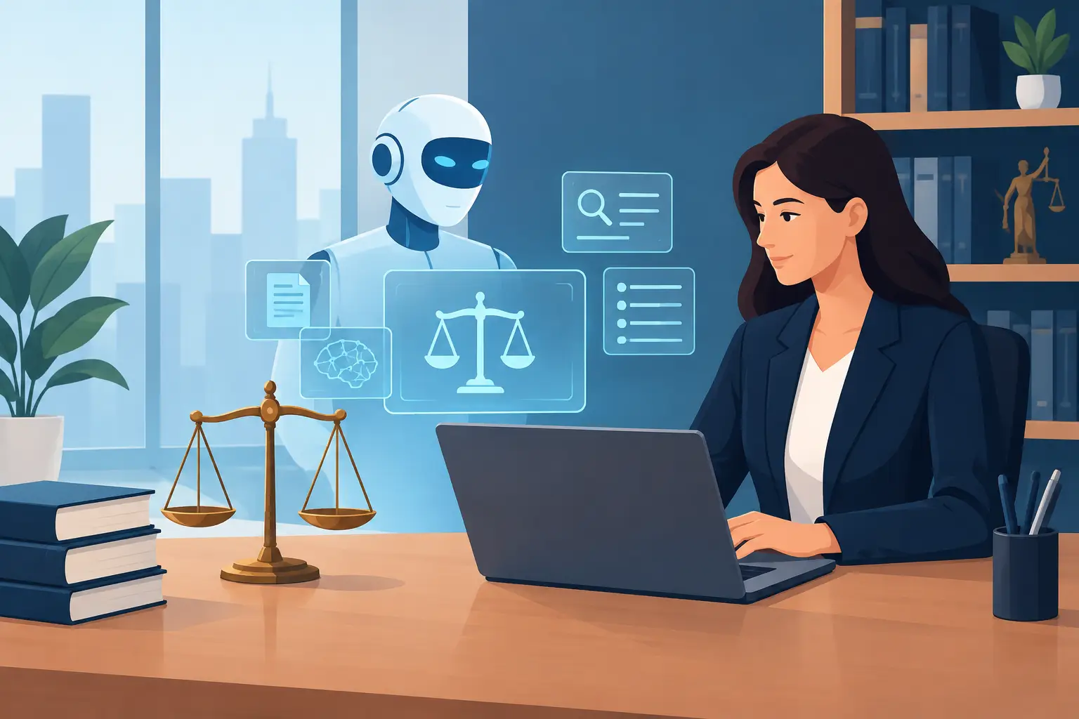 Tendências da IA jurídica nos escritórios